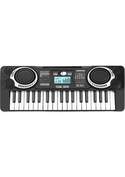 Çocuk Elektronik Klavye 37 Tuşlu Piyano Müzik Oyuncak Piyano Simülasyon Müzik Aleti Çok Fonksiyonlu Erken Eğitim Makinesi (Yurt Dışından)