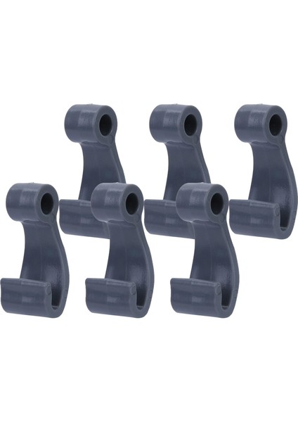 6x Uç Kancaları Kürek Teknesi Ağır Hizmet Tipi Bağ Kancası Gri (Yurt Dışından) fırsatları