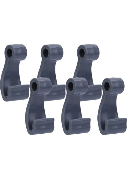 6x Uç Kancaları Kürek Teknesi Ağır Hizmet Tipi Bağ Kancası Gri (Yurt Dışından) indirimleri