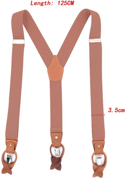 Kadıılı Y Şekilli Şık Pantolon Kot Festivaller Camel (Yurt Dışından)