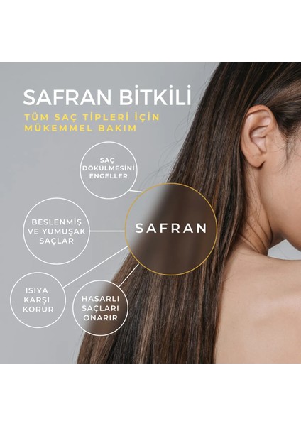 Safran Bitkili Hızlı UzayanCanlılık Veren Vegan Saç Bakım Serumu modelleri