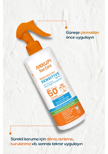 Leke Karşıtı Güneş Koruma Losyonu Spf 50+ Çinko, Portakal Yağı ve Shea Butter İçerikli 200 ml