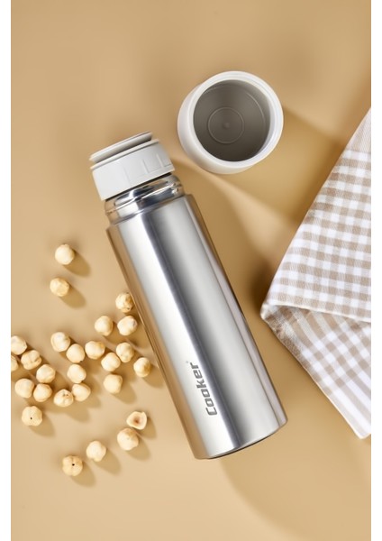 Çift Kat Paslanmaz Çelik 400 ml Termos ( Çay Kahve Piknik Kamp Outdoor Ofis Otel Kafe Okul Mama ) modelleri