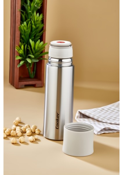 Çift Kat Paslanmaz Çelik 400 ml Termos ( Çay Kahve Piknik Kamp Outdoor Ofis Otel Kafe Okul Mama ) indirimleri