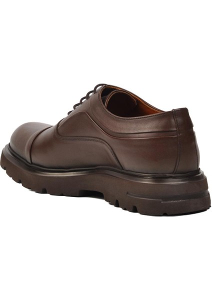 Premium 33283 Kahve Deri Erkek Casual Ayakkabı fırsatları