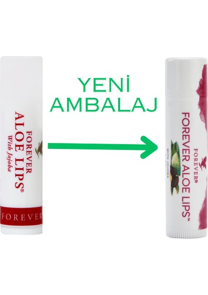 Aloe Lips Dudak Koruyucu 2 Adet