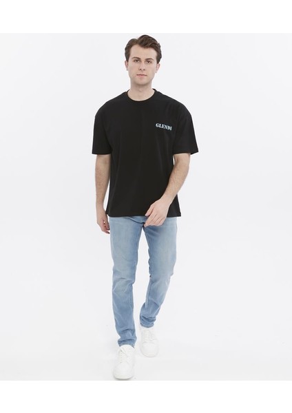 Oversize Baskılı Tişört