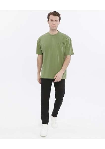 Oversize Baskılı Tişört