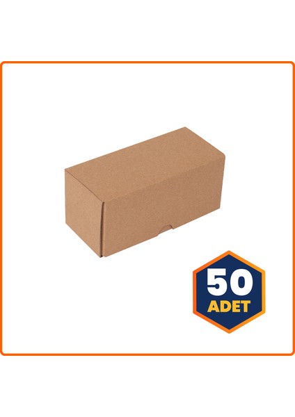 E-Ticaret Kutusu Kraft 15X7X7 cm - 50 Adet