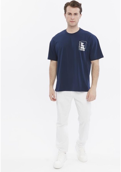 Oversize Baskılı Tişört