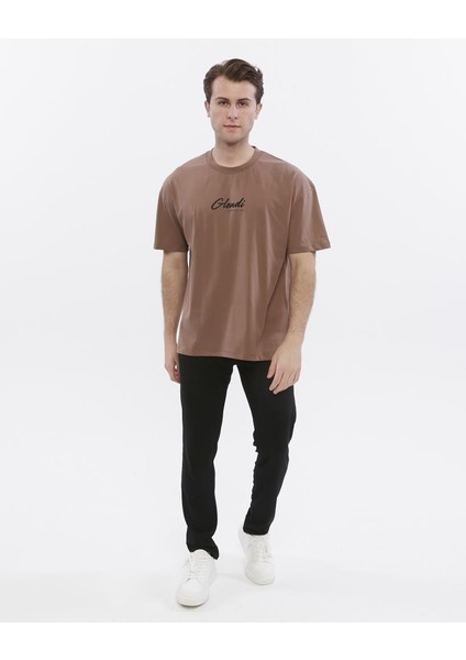 Oversize Baskılı Tişört