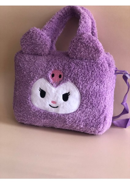 Syn İletişim Cinnamoroll Kuromi My Melody Pompompurin Y2K Sanrio Peluş El Omuz Askılı Ayarlı Çanta Hediye Ölçü: En:21 cm Boy:18 cm