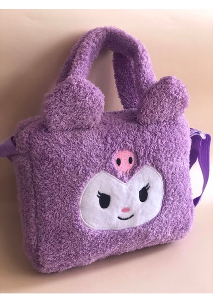 Syn İletişim Cinnamoroll Kuromi My Melody Pompompurin Y2K Sanrio Peluş El Omuz Askılı Ayarlı Çanta Hediye Ölçü: En:21 cm Boy:18 cm