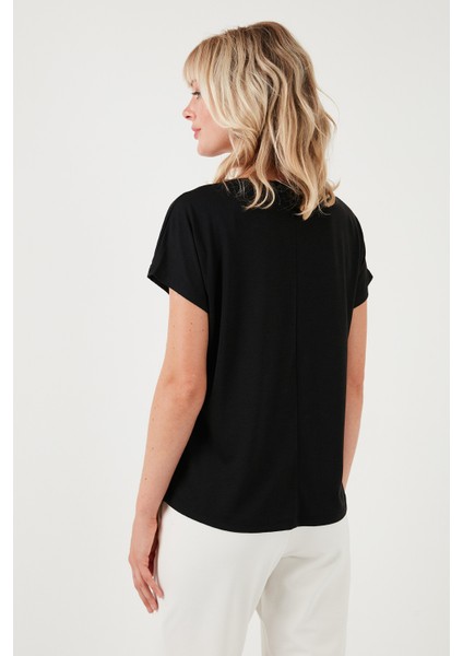 Baskılı Bisiklet Yaka Regular Fit T Shirt Kadın T Shirt 6671000