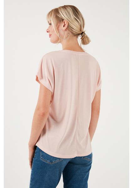 Baskılı Bisiklet Yaka Regular Fit T Shirt Kadın T Shirt 6671001 indirimleri