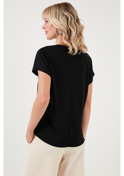 Baskılı Bisiklet Yaka Regular Fit T Shirt Kadın T Shirt 6671001 indirimleri
