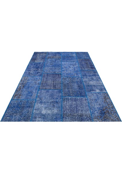 El Dokuma Otantık Patchwork Mavi Renk fiyatları