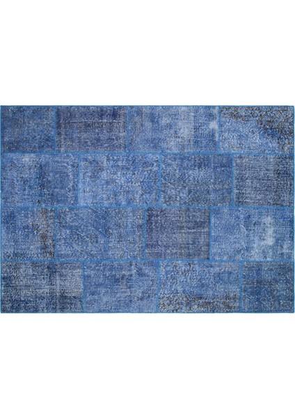 El Dokuma Otantık Patchwork Mavi Renk modelleri