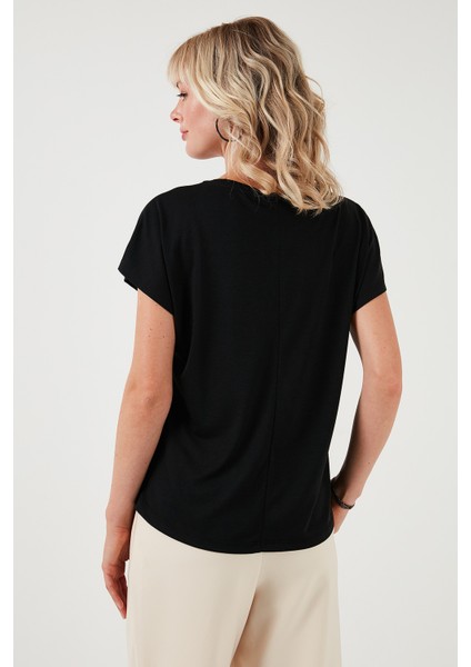 Baskılı Bisiklet Yaka Regular Fit T Shirt Kadın T Shirt 6671003 indirimleri