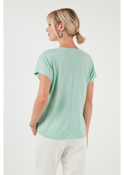 Baskılı Bisiklet Yaka Regular Fit T Shirt Kadın T Shirt 6671004 indirimleri
