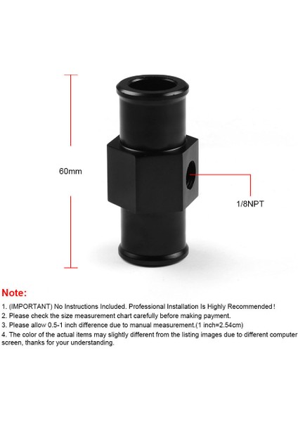 2 Takım Motosiklet Modifikasyon Aksesuarları Su Sıcaklığı Göstergesi Sensörü Konnektör Tee Konnektör Dönüşüm Adaptörü 18/20/22/24 mm (Yurt Dışından) modelleri