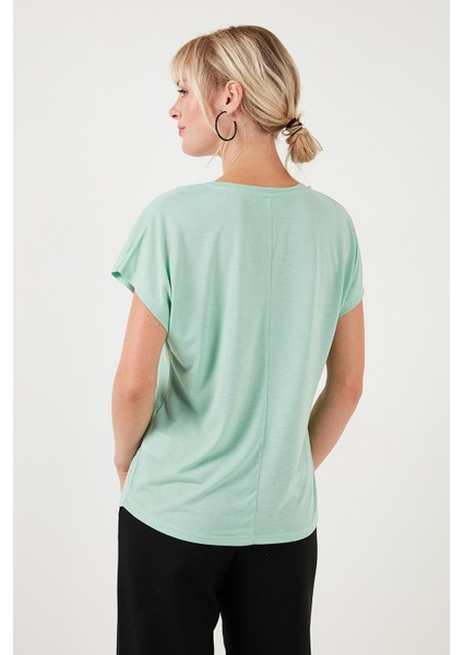 Baskılı Bisiklet Yaka Regular Fit T Shirt Kadın T Shirt 6671005 indirimleri