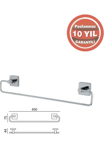 VZ10-006 Vizyon Uzun Havluluk 45CM