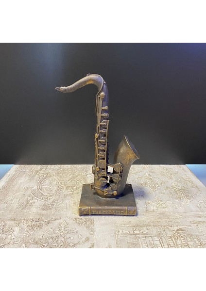 Kitap Üzeri Saksafon Müzik Aleti modelleri