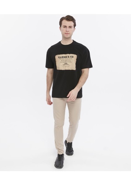 Oversize Baskılı Tişört