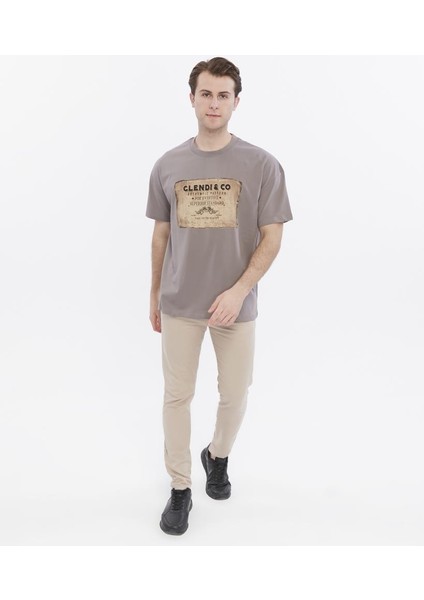 Oversize Baskılı Tişört