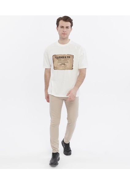 Oversize Baskılı Tişört