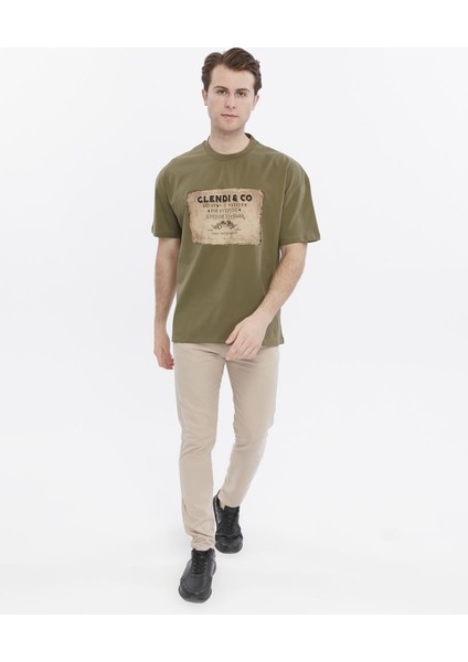 Oversize Baskılı Tişört