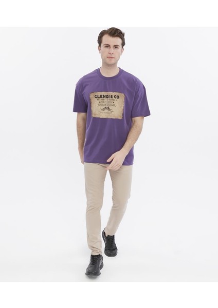 Oversize Baskılı Tişört