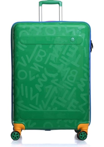 Trolley 70 cm Yeşil Unisex Valiz