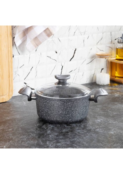 Pietra - 20 cm Derin Granit Tencere