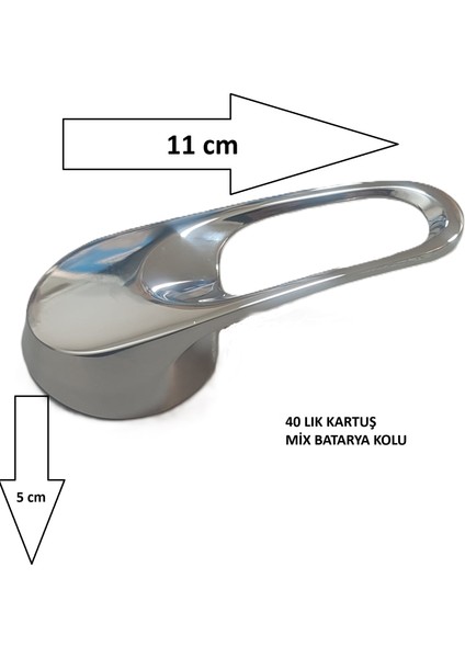 Grtes Aç / Kapa Mix Batarya Kolu 40'lık Kartuş (Banyo, Lavabo ve Eviye Bataryaları)