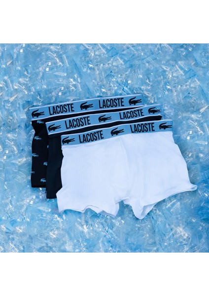 Erkek Baskılı 3'lü Renkli Boxer 5H9972 Shq