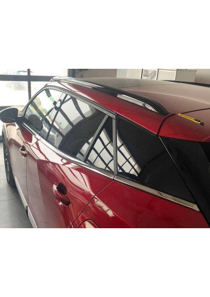 Peugeot 2008 Cam Çitası 6 Prç Krom 2020 2021 2022 2023
