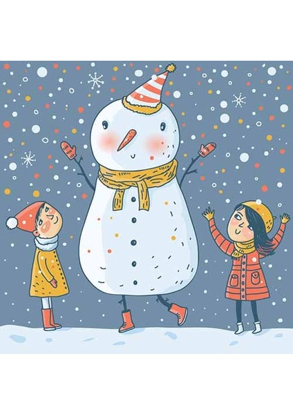 Kardan Adam Çocuk Odası Duvar Kağıdı Baskı fırsatları