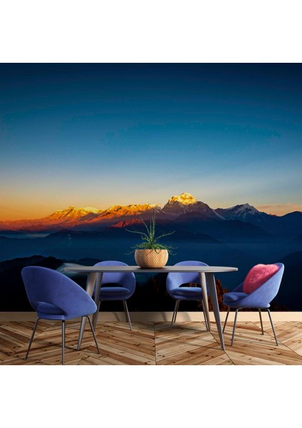 Dağ Manzaralı Gündoğumu Duvar Kağıdı Baskı indirimleri
