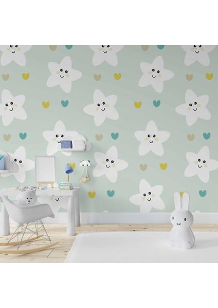 Yıldız Temalı Çocuk Odası Duvar Kağıdı Baskı fiyatları