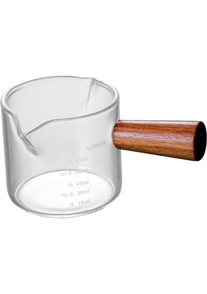 Espresso Bardakları Ölçme Kabı Çok Yönlü Şeffaf Cam Ölçme (Yurt Dışından) fırsatları