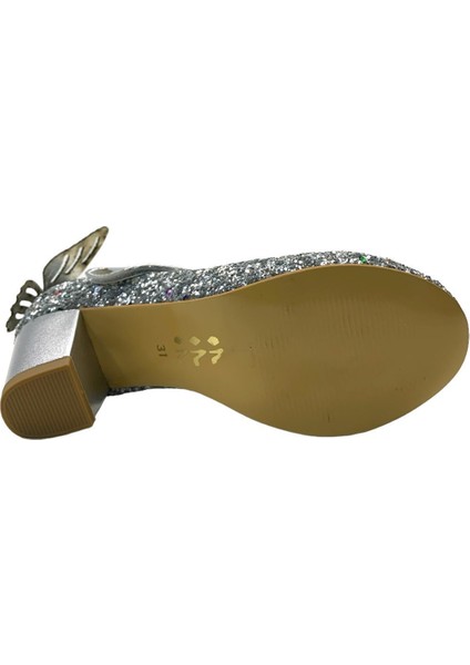 766 Kız Çocuk Kelebekli Topuklu Abiye Ayakkabı indirimleri