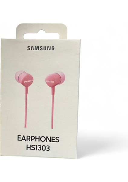 Royal Trend Samsung HS13 Kulakiçi Mikrofonlu Kulaklık Pembe EO-HS1303 (Samsung Türkiye Garantili)