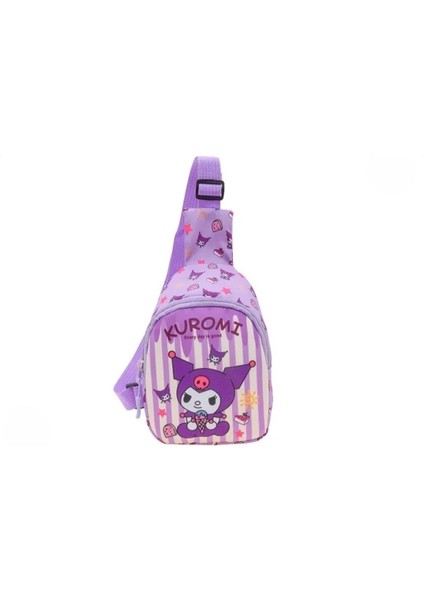 Çocuk Omuz Çantası Kuromi Figürlü Küçük Boy (16CM*12CM)*