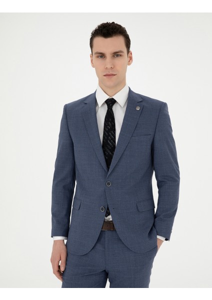 Erkek Koyu Mavi Ex. Slim Fit Takım Elbise 50285279-VR032