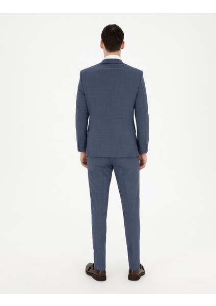 Erkek Koyu Mavi Ex. Slim Fit Takım Elbise 50285279-VR032