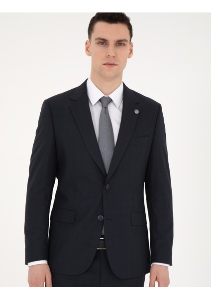 Erkek Lacivert Slim Fit Takım Elbise 50285263-VR033 fiyatları