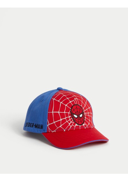 Saf Pamuklu Spider-Man:trade_mark: Şapka
