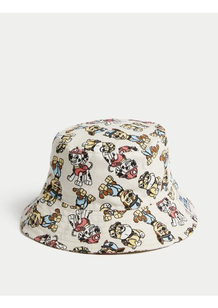 Saf Pamuklu Paw Patrol:trade_mark: Bucket Şapka